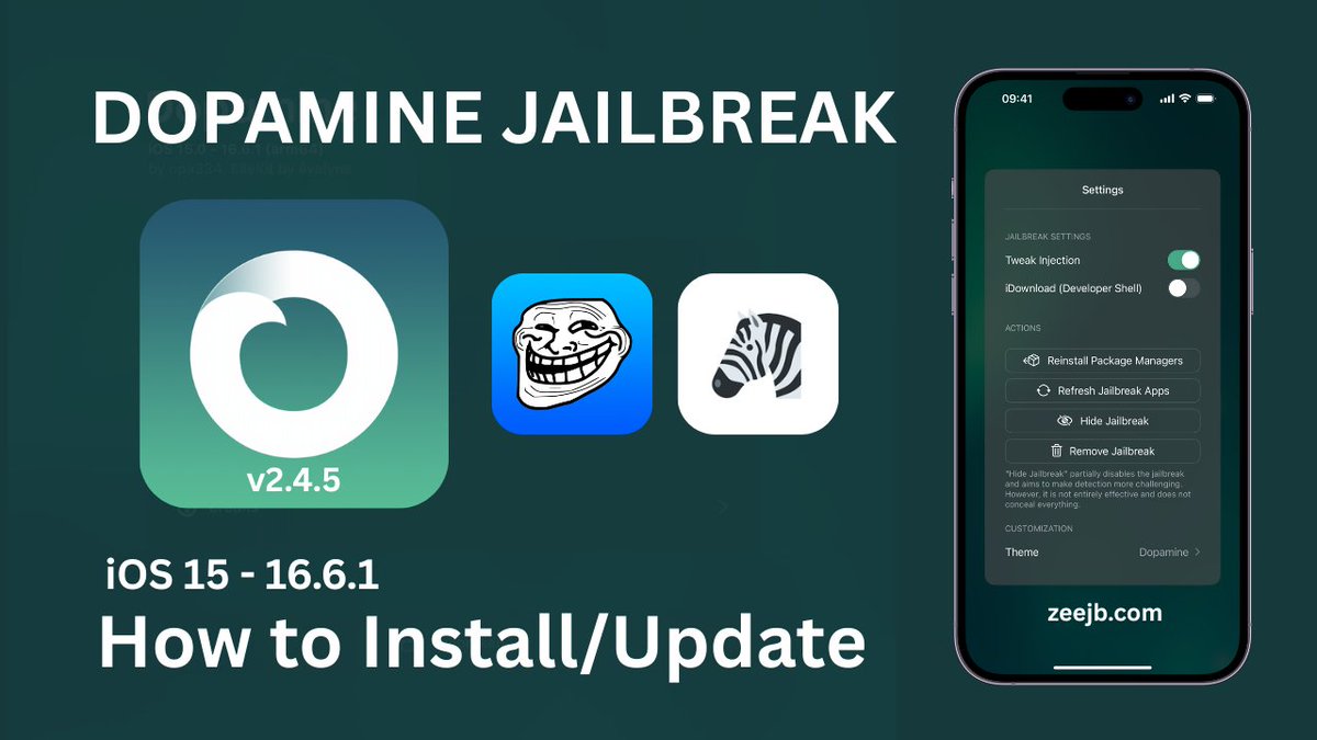 ZEE JAILBREAK tweet media