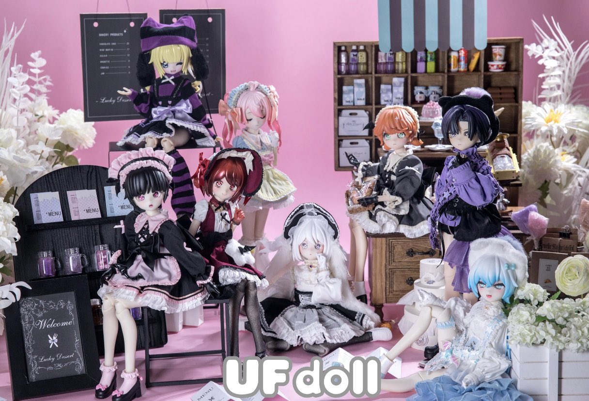 UFDOLL 1/5スケール　ドリンク Plus ストロベリーオレオ　S胸 予約販売：2025年7月後半 お届け予定】＜通常受付＞UFDOLL 1/5