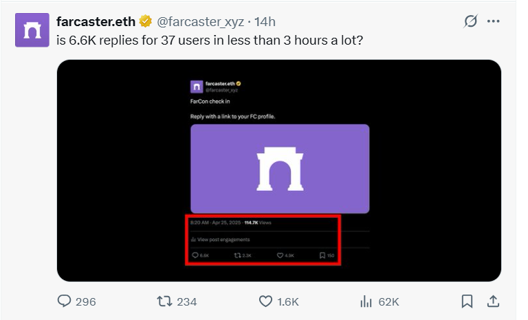 Comment Warpcast Farcaster của anh em dưới post này đi anh em 😅

Anh em chưa follow <a href="/farcaster_xyz/">Farcaster</a> mình thì follow nha warpcast.com/zanetran

Dự án bây giờ khá nhiều cái bất ngờ

Sau airdrop hay gì thì lúc đó biết vậy comment có vài s mà lười😂 anh em comment bài