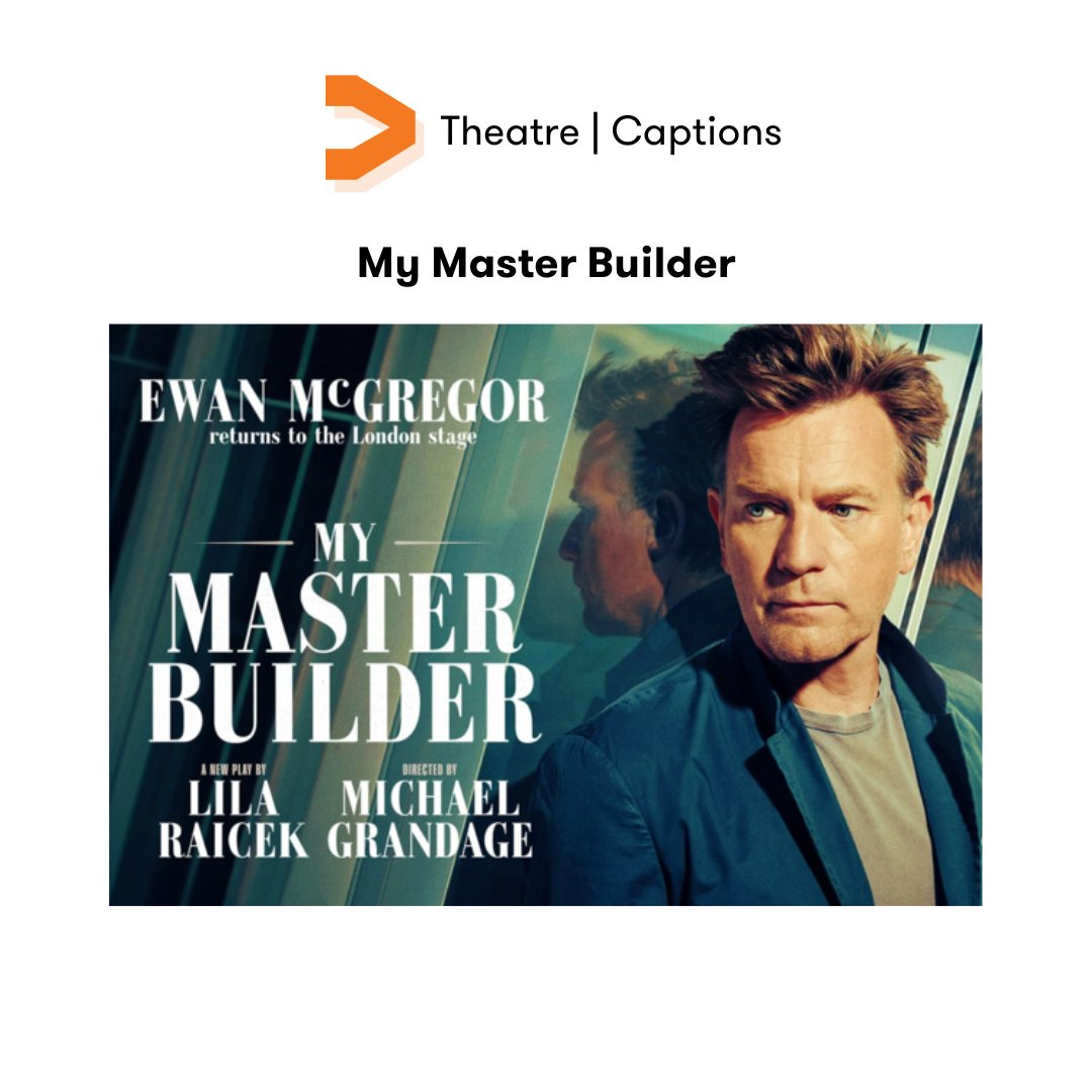 Elena preps a celebration for her architect husband Henry's latest masterpiece. Their fragile marriage fractures when Mathilde, Henry's former student and intimate connection, unexpectedly arrives. Catch the captioned show at Wyndham's Theatre on 24 May.
stagetext.org/whats-on/my-ma…