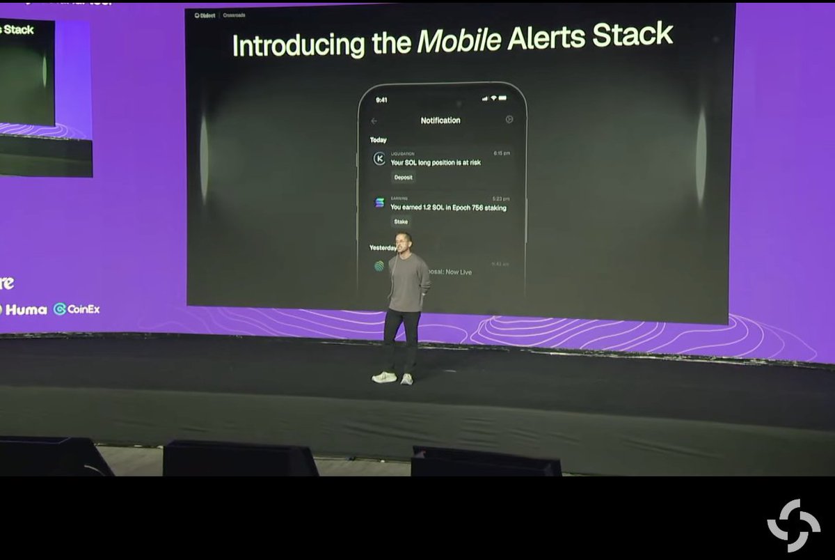 SolanaFloor (@solanafloor) on Twitter photo 🚨LATEST: <a href="/saydialect/">Dialect (hiring)</a> launches a new mobile alert stack, enabling fast, cross-platform push notifications — starting with integration into the <a href="/jup_mobile/">Jupiter Mobile (v2 arc)</a> app.
- Solana Crossroads 2025 🚨LATEST: <a href="/saydialect/">Dialect (hiring)</a> launches a new mobile alert stack, enabling fast, cross-platform push notifications — starting with integration into the <a href="/jup_mobile/">Jupiter Mobile (v2 arc)</a> app.
- Solana Crossroads 2025