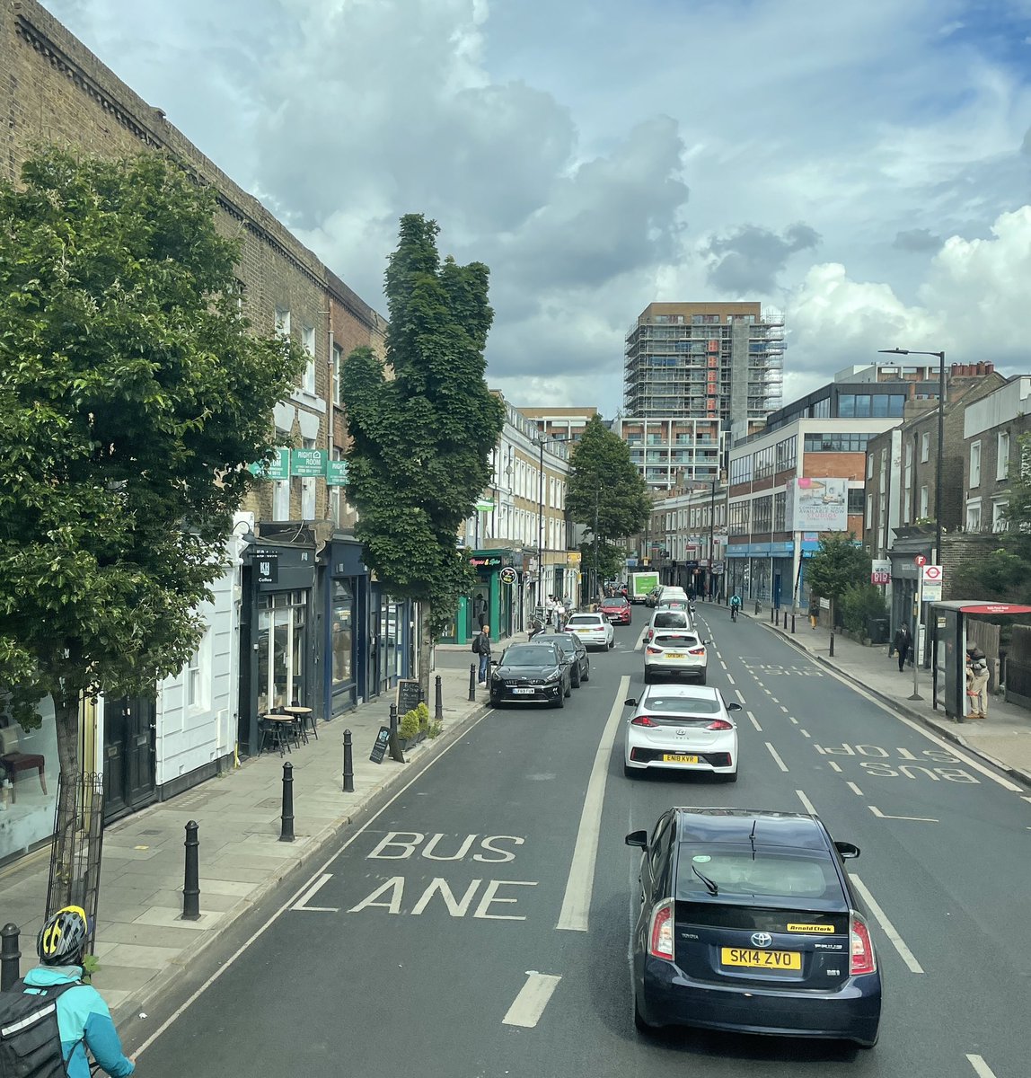 You may be wondering why your bus is delayed or why bus journeys take longer. 

The primary cause is the excessive number of cars and individuals parking selfishly in bus lanes. 

All bus lanes in London should operate 24/7.