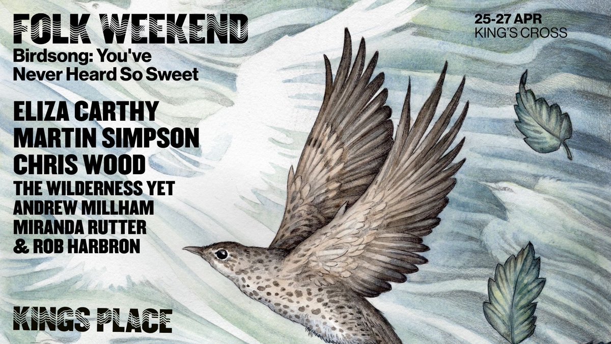 AndrewMillham's tweet image. Looking forward to giving a talk and playing some songs @KingsPlace today as a part of their folk weekend! 🎶🐦