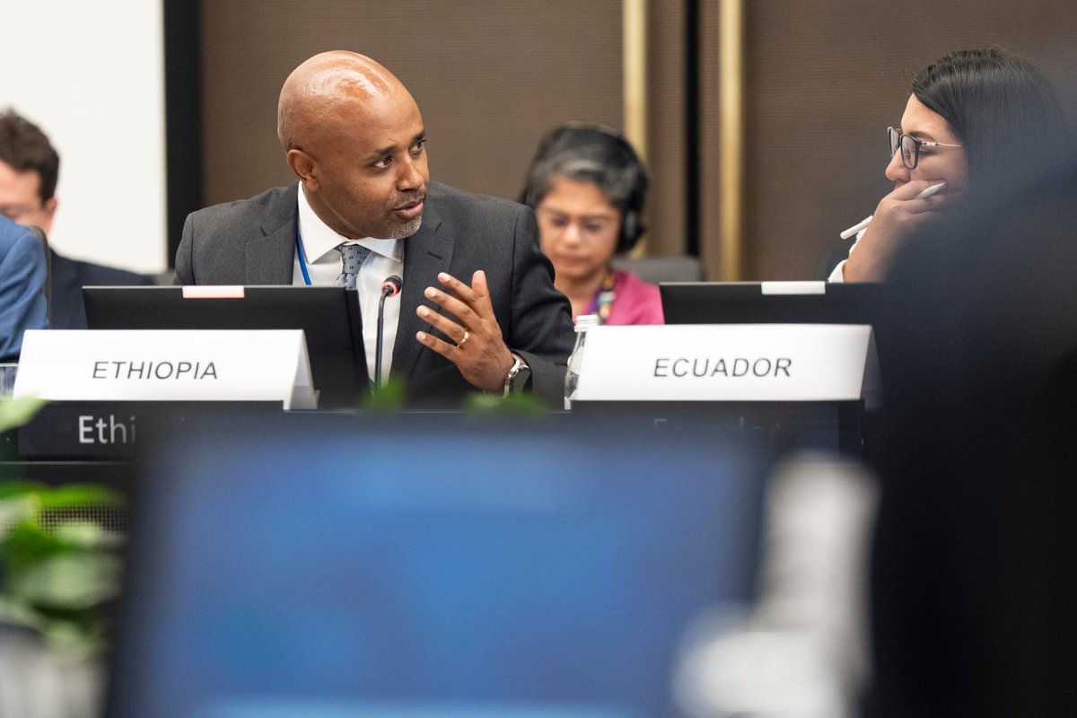 fanatelevision's tweet image. #Ethiopia champions reforms for faster and fairer debt deals at global roundtable 
#IMFMeetings 
fanamc.com/english/ethiop…