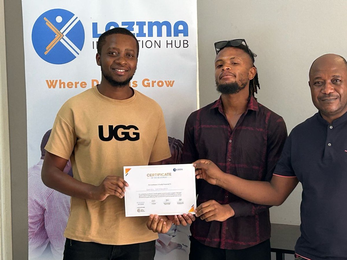 Carren414's tweet photo. We call them champions.
Congratulations to our Cohort 3 Applied Stage.
Your resilience, courage, passion, strength has brought you this far. We are so proud of you. 

Lazima Innovation Hub 
Where Dreams Grow https://t.co/mA2Kug2q6z