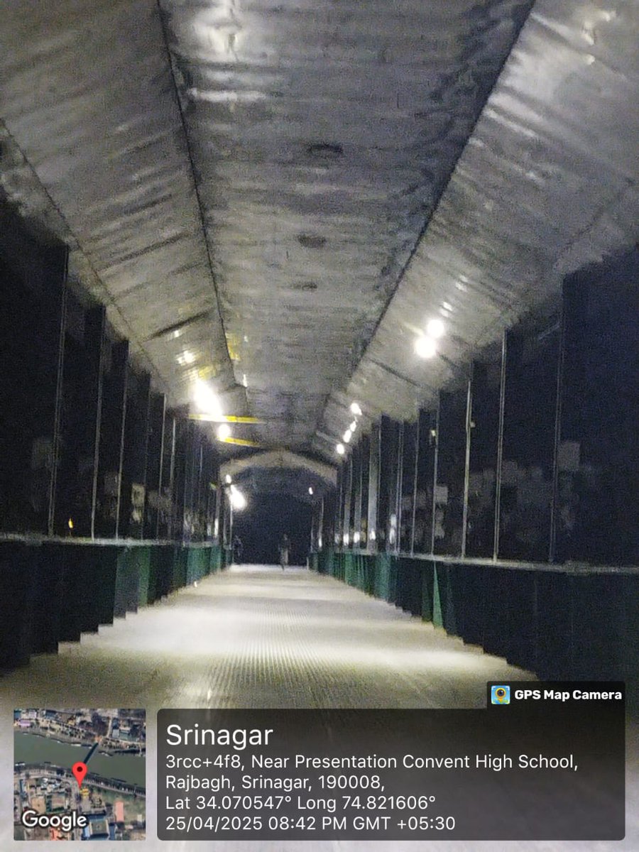 Ahsan Pardesi (@ahsanpardesi) on Twitter photo Acting on public grievances concerning insufficient lighting on the Raj Bagh Convent School bridge, appropriate measures have been undertaken, and the bridge is now adequately illuminated."
Thanks <a href="/SMC_Srinagar/">Srinagar Municipal Corporation</a> Acting on public grievances concerning insufficient lighting on the Raj Bagh Convent School bridge, appropriate measures have been undertaken, and the bridge is now adequately illuminated."
Thanks <a href="/SMC_Srinagar/">Srinagar Municipal Corporation</a>
