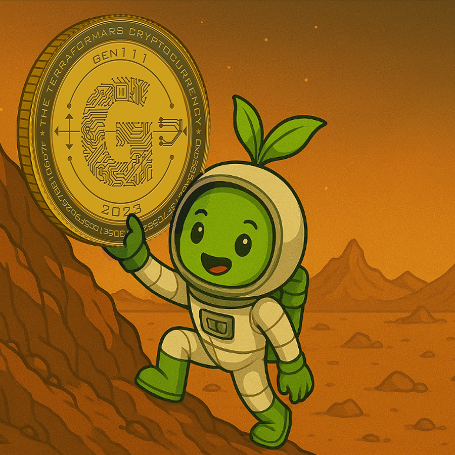 gen111_token's tweet photo. 🌋 @gen111_token  is conquering Olympus Mons! 🌋

From the lowest valley at $0.0005806, our @GenoMorph_GEN  is scaling a 20% incline, pushing to break $0.0007.

Every price milestone = a new camp higher up. 

We won’t stop until we reach the summit — 100x or nothing! 

Bag some GEN111 before he’s too high to catch!🚀
👇👇👇
https://t.co/YzDmC1XOXQ

#GEN111 #Crypto #Genomorph #100xMission