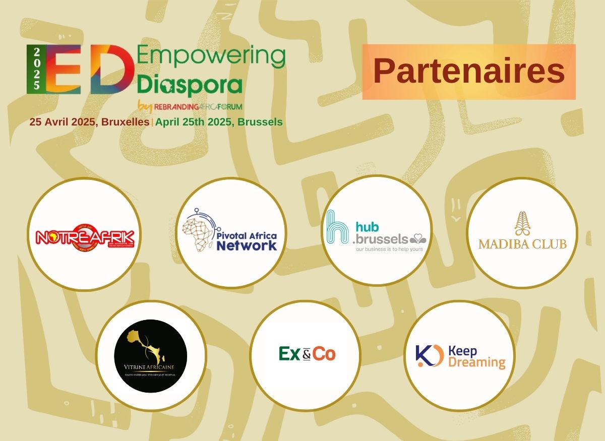 Merci chers partenaires !
Votre soutien et votre engagement ont fait de l'#ED2025 une réussite. Ensemble, nous créons des opportunités, renforçons les liens et construisons un avenir ambitieux pour la diaspora et l’Afrique.

#RAF #Diaspora #MakeAfricaGreat #BuildAfricaTogether