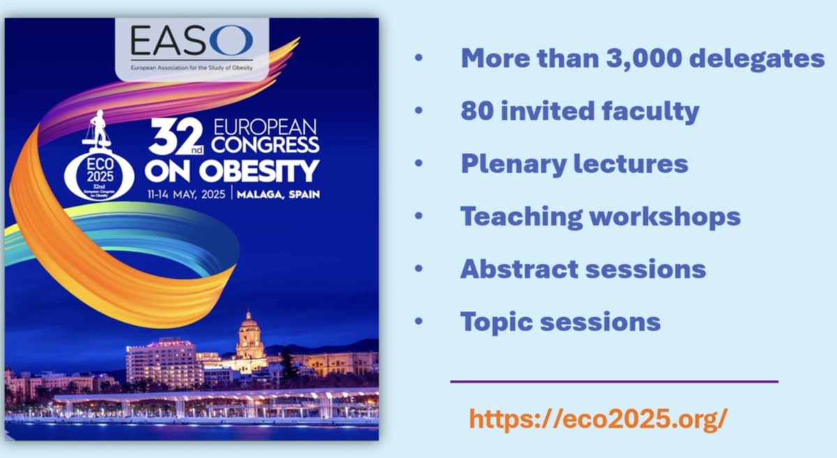 ➡️ Are you ready?

#ECO2025 is just around the corner, with over 3000 delegates from across Europe and beyond attending.

Which sessions will you attend?

eco2025.org/?p=home