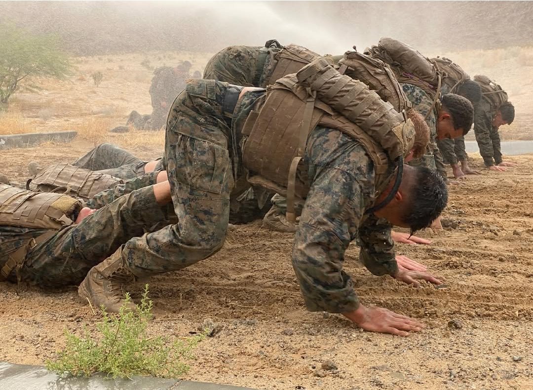 Comfortable being uncomfortable. The media does a great job of making it seem like the U.S. military is getting soft.

I refuse to accept that trash! We'll get harder every damn day💪🔥