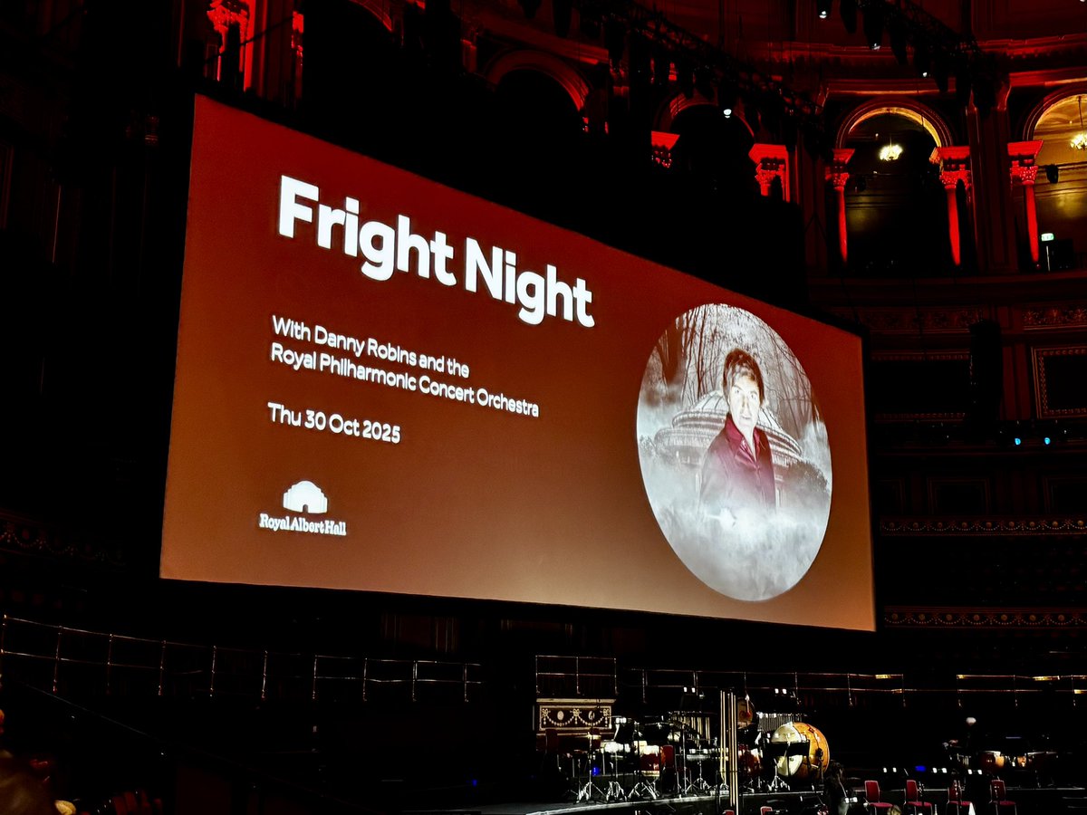 Culture Couple (@cultcouple) on Twitter photo Great to see Fright Night being advertised on the big screen <a href="/RoyalAlbertHall/">Royal Albert Hall</a> we have tickets and canโt wait <a href="/danny_robins/">Danny Robins</a> ๐๐ป Great to see Fright Night being advertised on the big screen <a href="/RoyalAlbertHall/">Royal Albert Hall</a> we have tickets and canโt wait <a href="/danny_robins/">Danny Robins</a> ๐๐ป