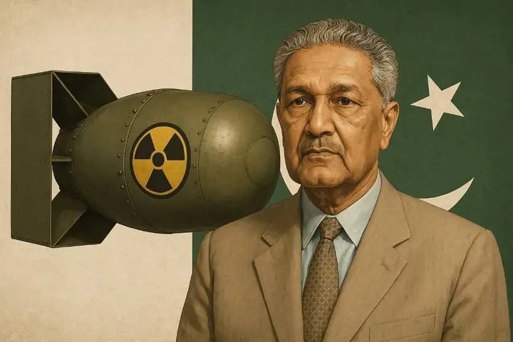 - رحمكﷲ أبو القنبلة الننوية الباكستانية د#عبدالقدير_خان لولا ﷲ ثم أنت لكانت #باكستان اليوم بركة دم من عدوان عُبّاد البقر
أعددت ما استطعت من القوّة حتى جعلت #اسلام_اباد العاصمة النووية الإسلامية الوحيدة.. تتكلّم بأنفة وتحد وشموخ. #الاخوان_المسلمين #Pakistan #PapaFrancesco