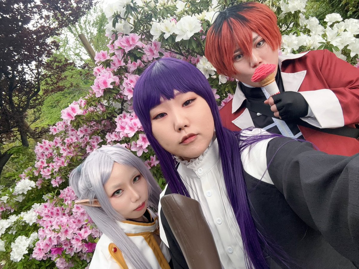 久しぶりにコスやった✨
<a href="/sakuragimitsuru/">샄🌸🌕サクラギ 光流</a> 
<a href="/DR_darong/">ダロン(다롱)</a>