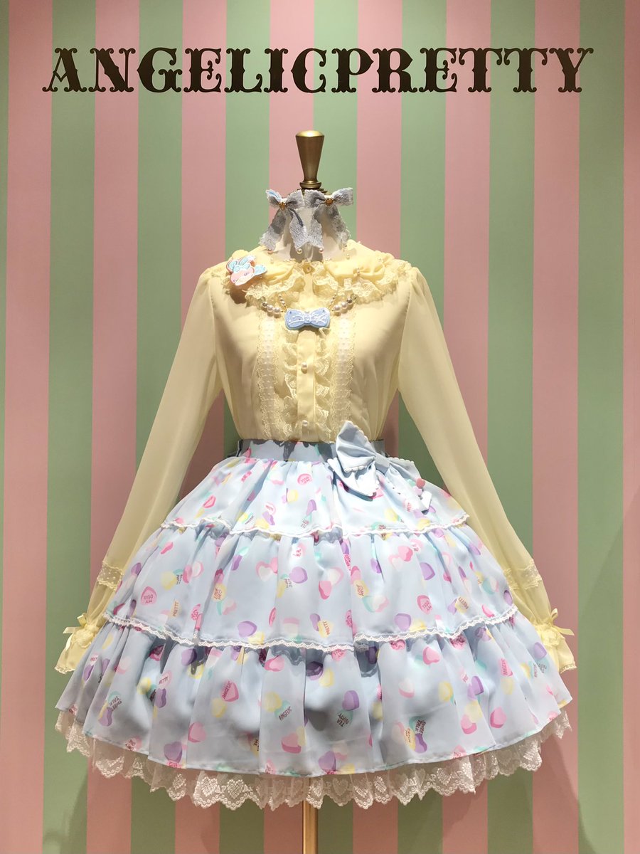 Angelic Pretty Sweet Cream ブラウス イエロー 【公式通販】