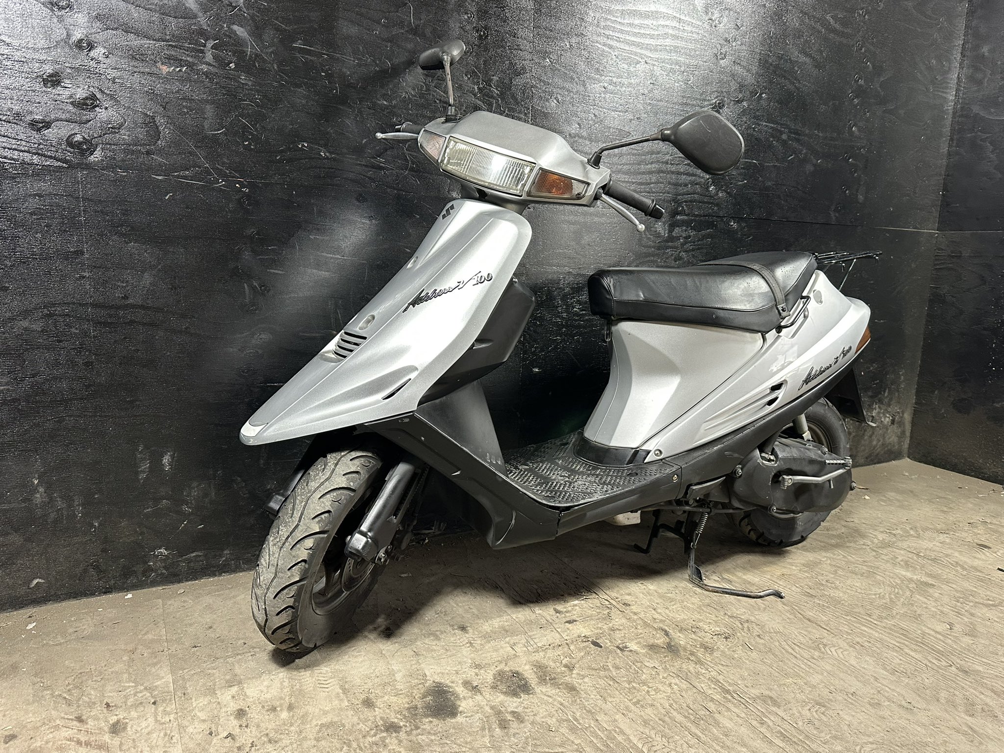 アドレスV100 CE11A エンジンB 部品取り ジャンク スズキ CE11A 実働