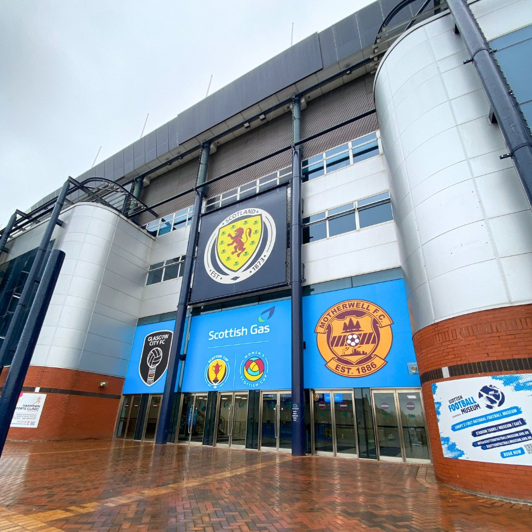 It's matchday! ⚽

🆚 Glasgow City v Motherwell
🏆 Scottish Gas Women's Scottish Cup Semi-Final
📅 Saturday 26 April | 12.15pm
🏟️ Hampden Park
#HampdenPark #Glasgow #ScottishCup #SemiFinals #GlasgowCity #MotherwellWFC #HampdenHospitality