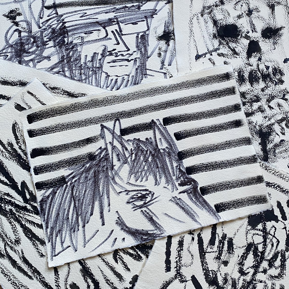digitaldamaged's tweet image. Gm 

Going to spend my weekend on paper drawings