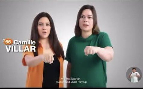 May niloloko tong si Camille Villar. Kitang kita. 

Ang tanong lang eh: Sino? Mga Marcos loyalists ba? O mga DDS? Kanino ba talaga alyado tong taong to? Kung ako DDS o Loyalist, hindi ko na aalamin pa kung sino. Basta hindi ko iboboto to. Galawang traydor ampotah!