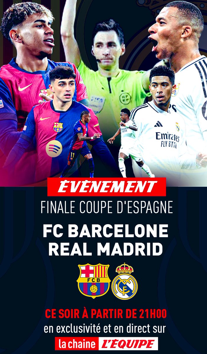 L’événement foot du week-end c’est sur <a href="/lachainelequipe/">la chaine L'Équipe</a> ce soir ❤️
