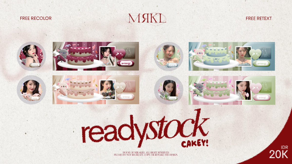 mirakiels's tweet image. ˚₊‧꒰ა help repost, please? tysm! ໒꒱ ‧₊˚  

henlo, 𝐦𝐢𝐚 ada layout ready stock girlgroup gg yang bisa di take langsung lewat DM dengan sebut nama chara yang tertera di ALT! ♡(˃͈ ˂͈ )   

yuk, jajan! rs layout ada aespa wonyoung asa sana jisoo #zonauang #zonaba #zonajajan