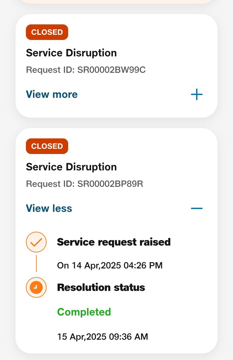 StudiosVidit's tweet photo. I am very much disappointed with the service jio is providing. Jio team is incapable of detect and resolve the issue in 14 days.
fiber team (mr Rohit and team) is not sure about the cause of the issue. This is the most unprofessional service I have ever had @JioCare @reliancejio https://t.co/sgkxp2Iaku