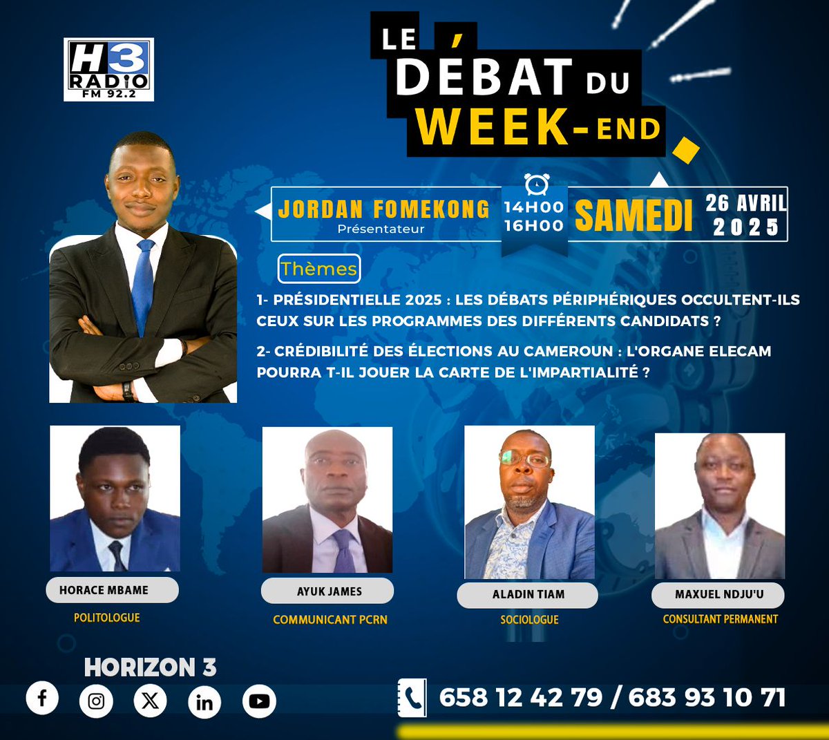 JFameu's tweet photo. 🔴 Le débat hebdomadaire https://t.co/oFhtpmRH4C