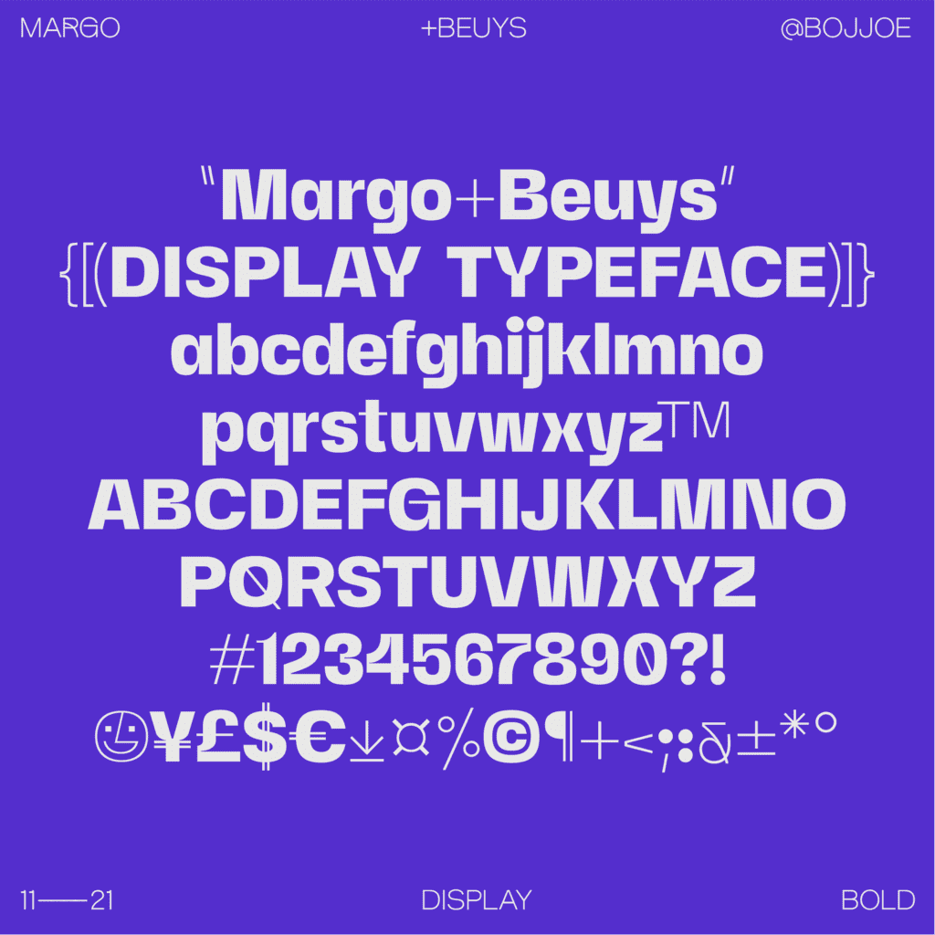Margo+Beuys #typeface

Ignite your next project with a font from our catalogue. ⁠
⁠
Free trials available. ⁠
🔗 type-department.com⁠
⁠
#typedepartment #typedesign #typeface #graphicdesigner #graphicdesign