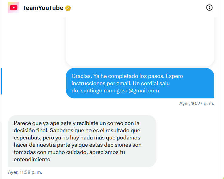 QUIXOTEdotTV's tweet photo. @TeamYouTube Menudo chasco... https://t.co/Pc0qrnQNti