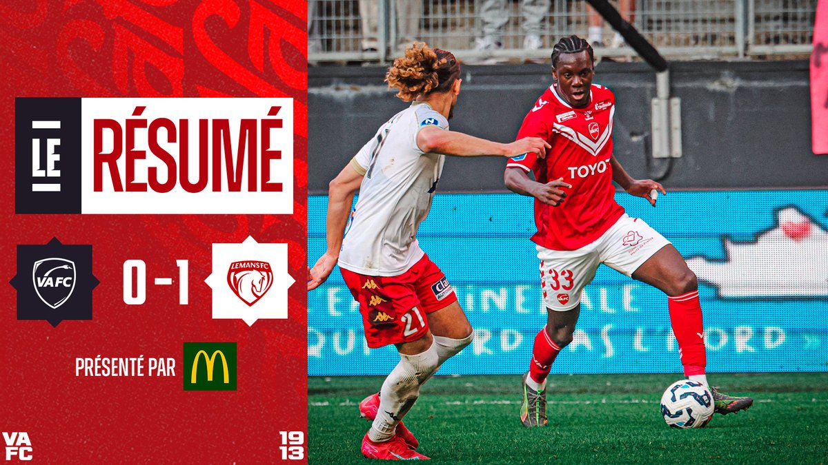 VAFC's tweet photo. 🎥 Le résumé vidéo de #VAFCLMFC, présenté par vos restaurants McDonald's du Valenciennois 👉 https://t.co/qcpWzCyR5T https://t.co/EQ89TBP5Ch