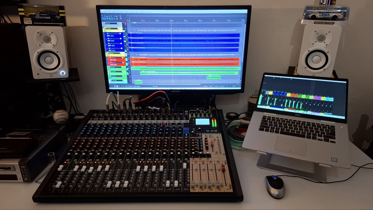 Upgrading is such a joy! 
#tascam #reaper #yamaha #homestudio