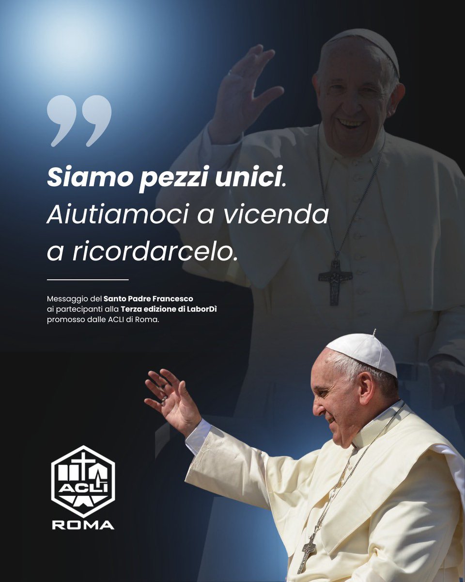 #PapaFrancesco 
Un Papa venuto dalla “fine del mondo” per aiutare il mondo a ritrovarsi. Voce di pace, di speranza, di fraternità universale. Per noi è stato un faro: le sue parole e i suoi gesti hanno modificato per sempre la nostra postura. Grazie.
A Dio Papa Francesco.