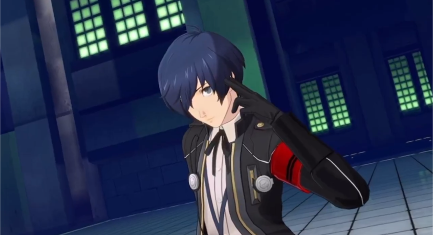 Does he think he's cute what is he doing.