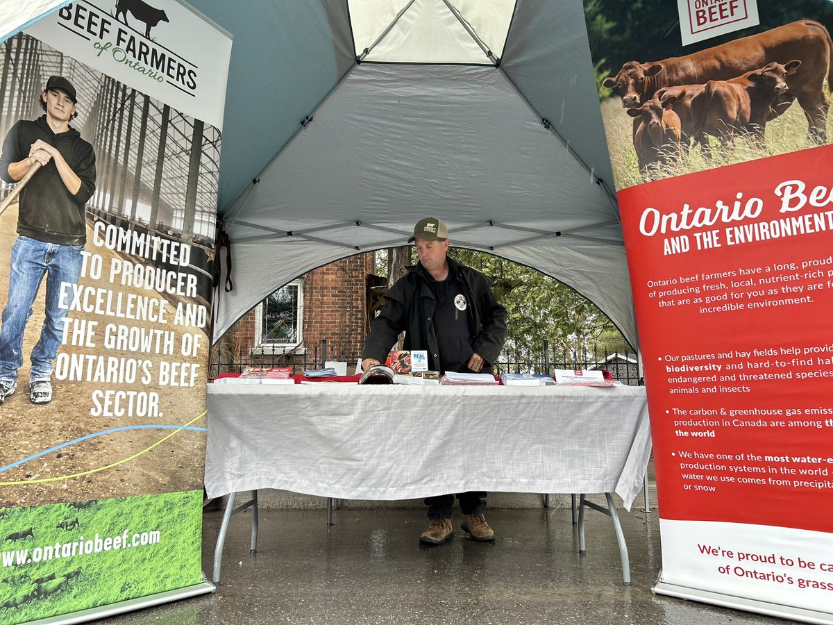 The Beef Farmers of Muskoka Parry Sound East Nipissing are at the Powassan Maple Syrup Festival this weekend to chat all things beef. Looking for some inspiration? Beef and maple do go together! 🍁Check out this maple marinade recipe for your steak tonight ontbeef.ca/recipes/maple-…