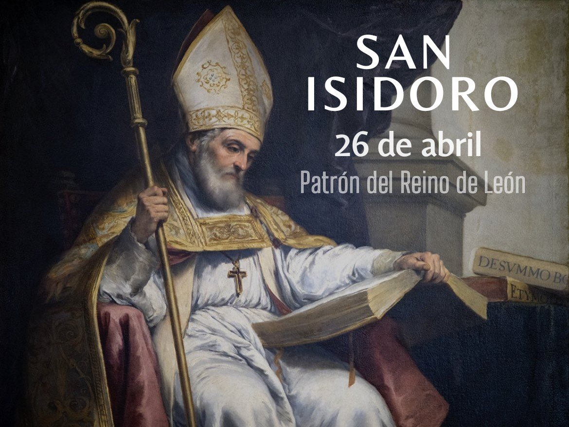 ILegionense's tweet image. ¡Feliz #SanIsidoro a todos los leoneses! Hoy, #26deAbril, se celebra la festividad del patrón del reino de León. Que nuestro glorioso patrón nos ayude a conseguir pronto la tan ansiada libertad. Viva el #PaísLeonés ✊🏻🦁 #LexitYa #LeónSinCastilla #AutonomíaLeonesa