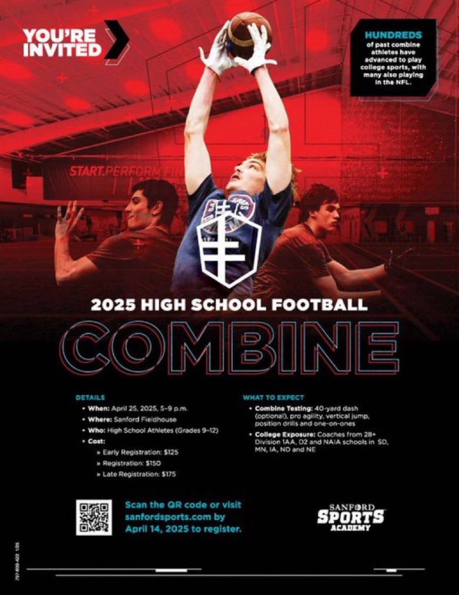 Teagan Urban (@teaganu5) on Twitter photo Thanks <a href="/riggsfootball/">Coach Riggs</a> for having us compete at the Sanford Combine in Sioux Falls with all the talent
Overall Results
➡️ 6’1/2”, 192lbs OLB
➡️ #1 Pro Agility, #2 All Positions
➡️ #1 Vertical, #4 All Positions
➡️ #2 Broad Jump, #7 All Positions
➡️ #2 Ten Yard
➡️ #4 40 Yard Thanks <a href="/riggsfootball/">Coach Riggs</a> for having us compete at the Sanford Combine in Sioux Falls with all the talent
Overall Results
➡️ 6’1/2”, 192lbs OLB
➡️ #1 Pro Agility, #2 All Positions
➡️ #1 Vertical, #4 All Positions
➡️ #2 Broad Jump, #7 All Positions
➡️ #2 Ten Yard
➡️ #4 40 Yard