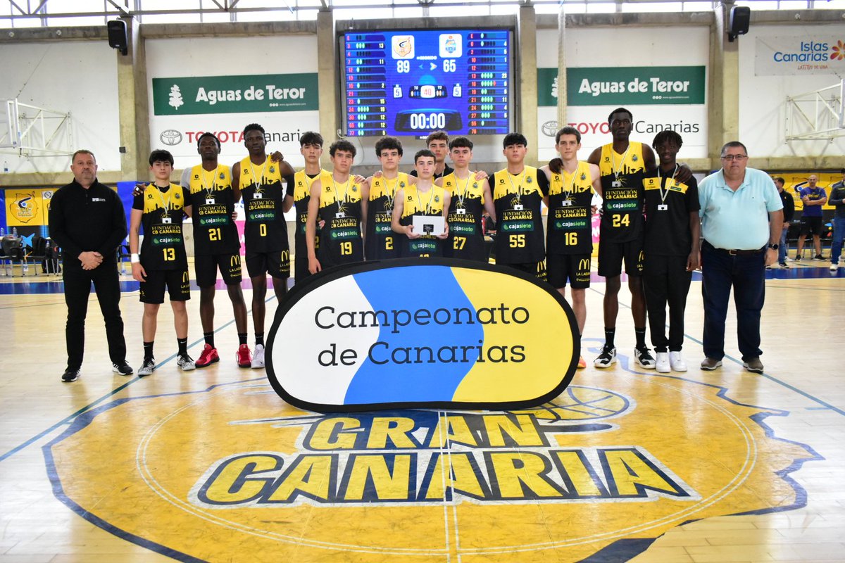 FCBaloncesto's tweet photo. 🏆 #CadeteAutonómicoMas
🇮🇨 #CC2025
🥇 @GranCanariaCB ➡️🇪🇸
🥈 @CB1939Canarias ➡️🇪🇸
🥉 @LionsBasket ➡️🇪🇸
4️⃣ #SantoDomingo
5️⃣ #Toscones
6️⃣ @RCNT_BALONCESTO
📸 @fcbaloncesto https://t.co/idzBzBLbxN