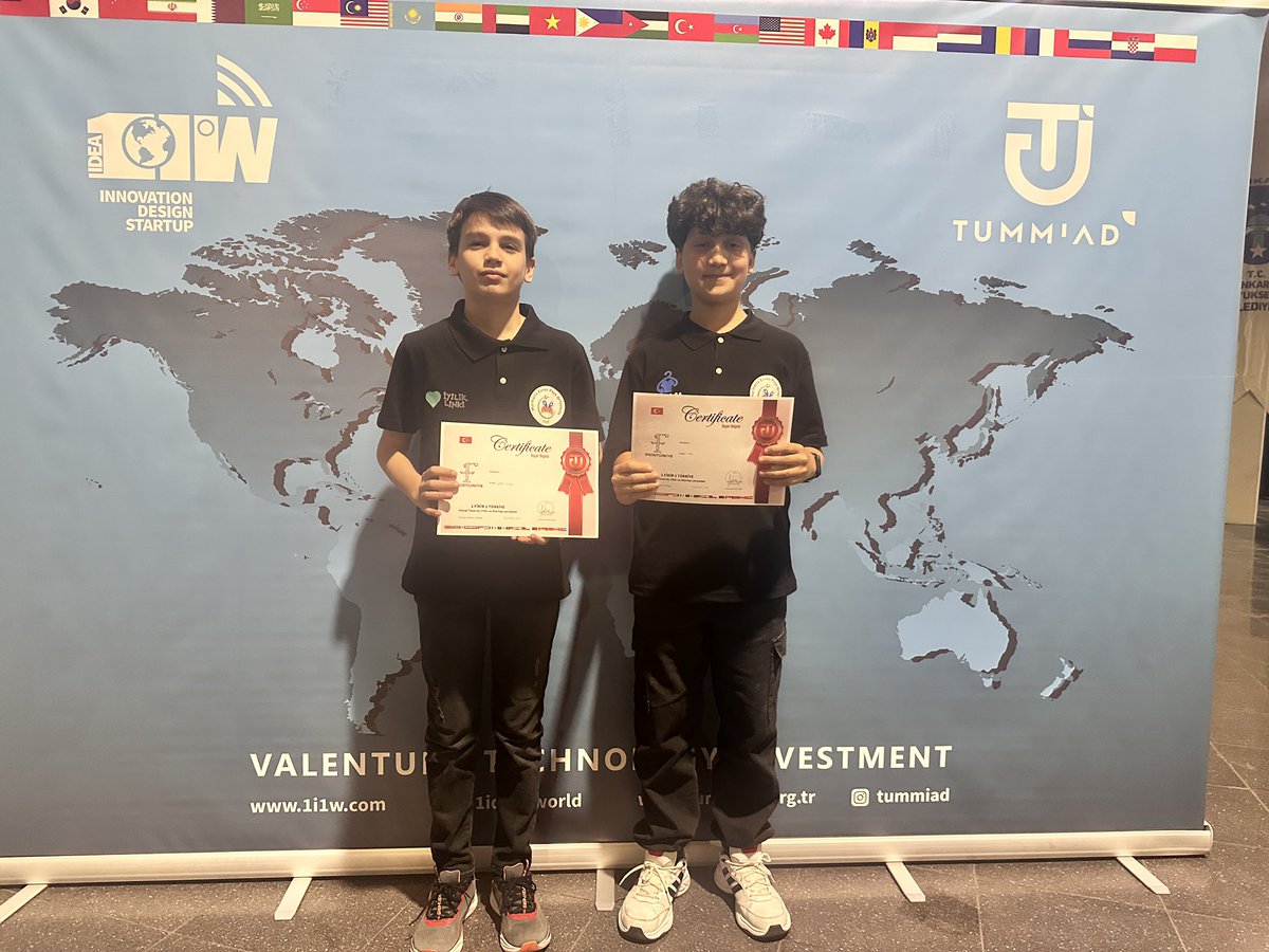 Ankara’da yapılan 1 Fikir 1 Türkiye Yarışmasında öğrencilerimiz Serhat Gezer “İyilik Linki” projesi ile, Kaan Mert “i-plik” projesi ile kendi kategorilerinde Türkiye 3.sü olmuşlardır. Tebrik ediyoruz.
<a href="/mugla_mem/">Muğla İl Millî Eğitim Müdürlüğü</a> <a href="/emrecay55/">Emre ÇAY</a> <a href="/MarmarisMem/">Marmaris İlçe Millî Eğitim Müdürlüğü</a> <a href="/SerapSerapaksel/">Serap AKSEL</a> <a href="/mugla_arge/">ArGe Muğla İl Milli Eğitim Müdürlüğü</a> <a href="/1fikir1ege/">1fikir1ege</a>