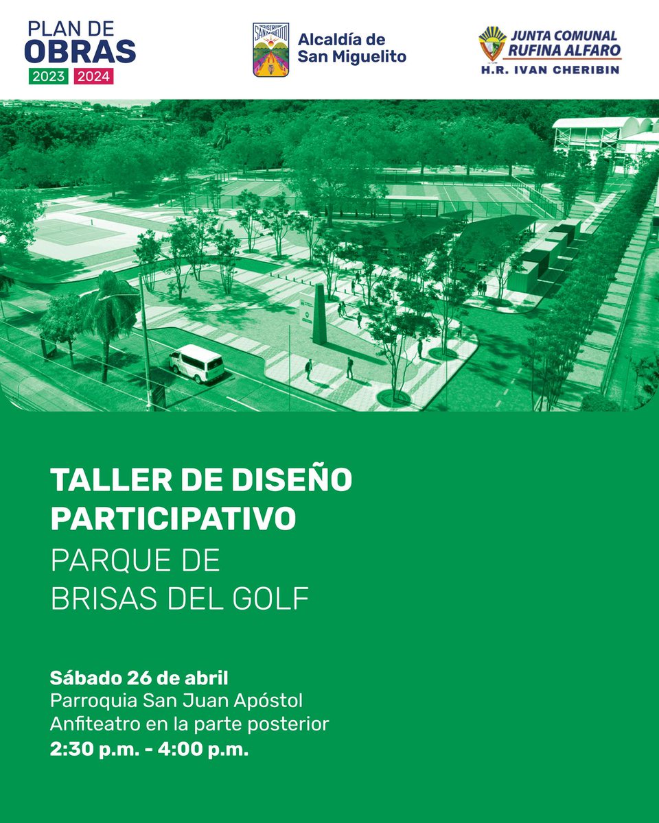Recordatorio a los vecinos de <a href="/BrisasdelGolf/">𝗕𝗿𝗶𝘀𝗮𝘀 𝗱𝗲𝗹 𝗚𝗼𝗹𝗳</a> hoy sábado 26  en la parte posterior de la Iglesia de Brisas de 2:30 a 4:00 pm .
