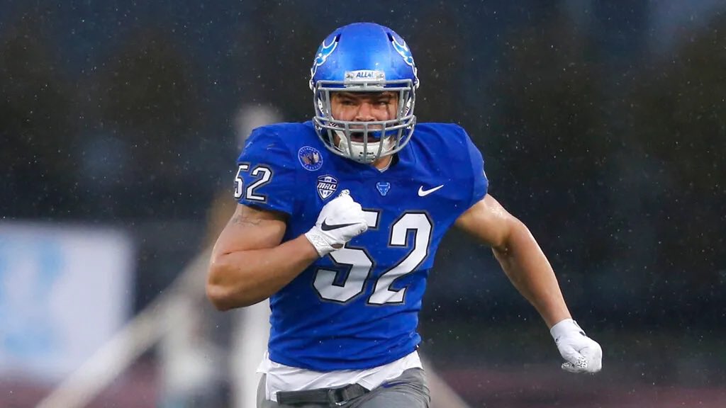 bulletpoints716's tweet photo. Today is the day this man will see his NFL career get underway!

Best of luck to West Seneca native and UB All-American linebacker Shaun Dolac in the draft this afternoon! https://t.co/tMzzmsZSkB