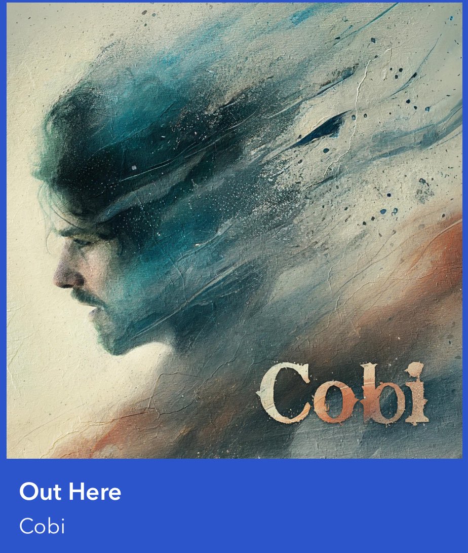 <a href="/CobiMusic/">Cobi</a> Love your new song “Out Here” ❤️ Perfection!