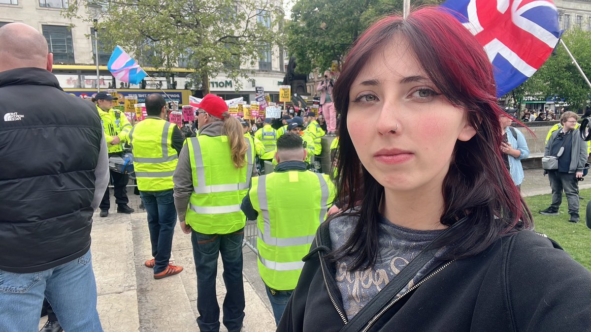 These people are counter protesting SURVIVORS of CHILD ABUSE.

Shame on fucking them.