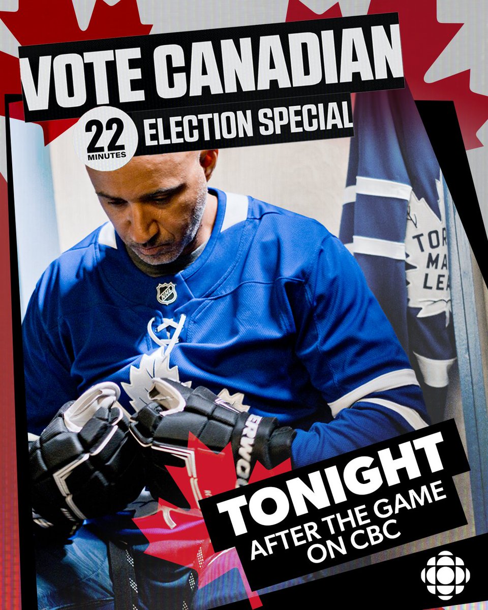 See you tonight on @cbc! 🗳️🇨🇦