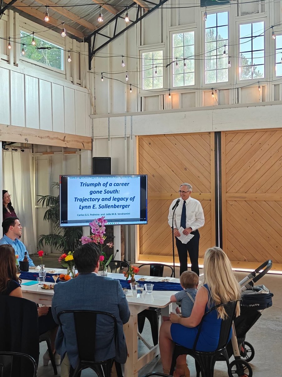 Josรฉ Dubeux (@dubeux) on Twitter photo Yesterday we celebrated Dr. Lynn Sollenbergerโs retirement. He is a Giant of Forage Agriculture and his legacy is inspiring! Thanks Dr. Sollenberger for the guidance and mentorship! Enjoy the next phase of your life! โฆ<a href="/UF_IFAS/">UF IFAS Solutions</a>โฉ โฆ<a href="/UFCALS/">UF/IFAS College of Agricultural and Life Sciences</a>โฉ โฆ<a href="/UF_IFAS_GFSI/">The Global Food Systems Institute at UF IFAS</a>โฉ Yesterday we celebrated Dr. Lynn Sollenbergerโs retirement. He is a Giant of Forage Agriculture and his legacy is inspiring! Thanks Dr. Sollenberger for the guidance and mentorship! Enjoy the next phase of your life! โฆ<a href="/UF_IFAS/">UF IFAS Solutions</a>โฉ โฆ<a href="/UFCALS/">UF/IFAS College of Agricultural and Life Sciences</a>โฉ โฆ<a href="/UF_IFAS_GFSI/">The Global Food Systems Institute at UF IFAS</a>โฉ
