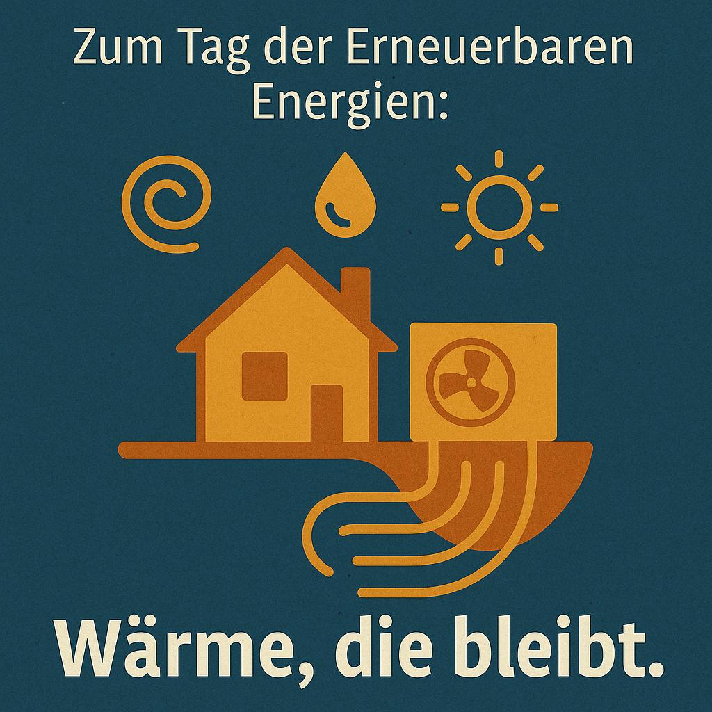 BWPev's tweet image. Heute ist #TagderErneuerbaren.

Wärmepumpen holen die Energie aus Erde, Luft und Wasser – direkt vor unserer Haustür.

Ohne fossile Abhängigkeit. Umweltfreundlich und sicher.

Die Zukunft heizt erneuerbar.

#Wärmepumpe #Wärmewende #Erneuerbare