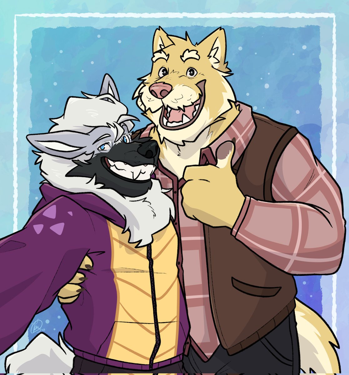 Northern Lights a furry VN (@northernlightvn) on Twitter photo Congrats to <a href="/NurturedLion/">@nurturedlion.bsky.social</a> who won our 10k art raffle!
Art by <a href="/paiotxiki/">pai 🏳️🌈✨ (COMMISSIONS OPEN)</a>
#NorthernLightsVN Congrats to <a href="/NurturedLion/">@nurturedlion.bsky.social</a> who won our 10k art raffle!
Art by <a href="/paiotxiki/">pai 🏳️🌈✨ (COMMISSIONS OPEN)</a>
#NorthernLightsVN