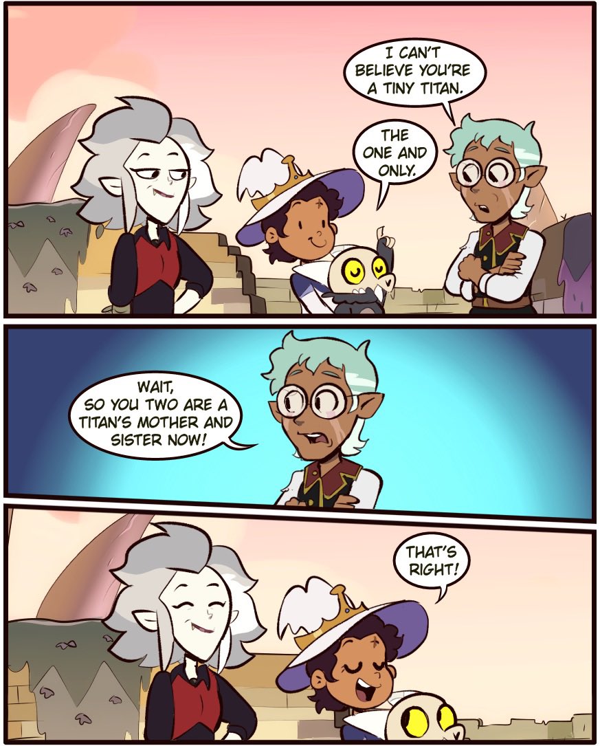 MoringmarkMark's tweet image. Walking Herself Into That One #TheOwlHouse #toh