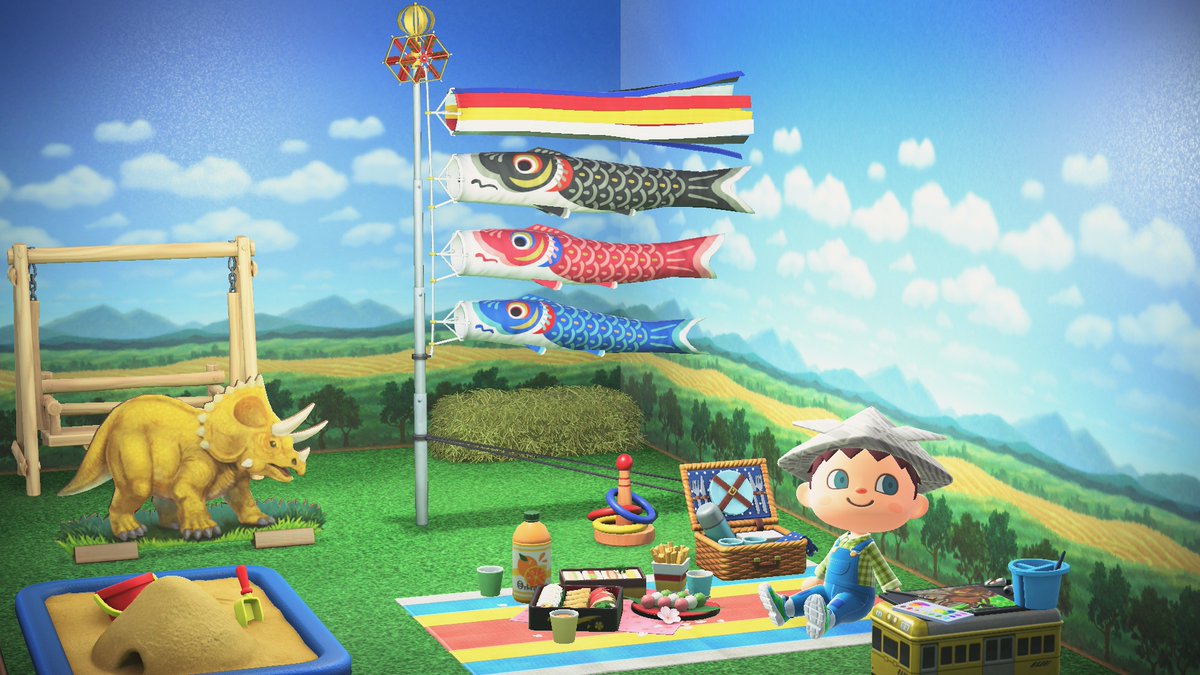 animalcrossing's tweet image. Hi, friends! Well, we're almost at the end of April, and Nook Shopping is freshening up its seasonal offerings. You'll find Children's Day items from now through May 5th, so I hope you get a chance to check them out. Bye!