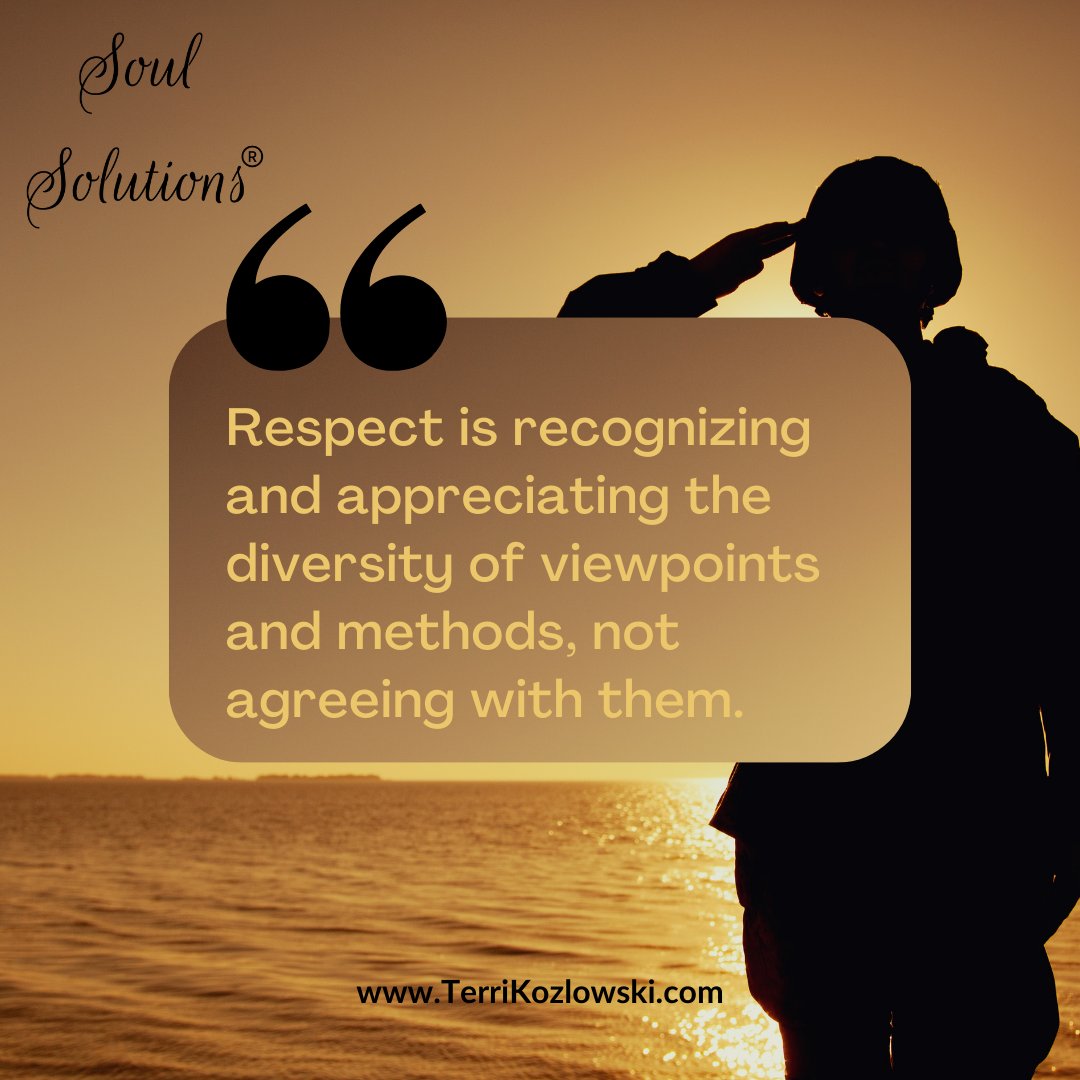 tmkozlowski's tweet image. Everyone&apos;s take on things is shaped by their own unique experiences, beliefs, and values. Instead of shutting down opposing views, let’s embrace open dialogue! It helps us learn, grow, and consider new possibilities. #RespectDifferences #SoulSolutions