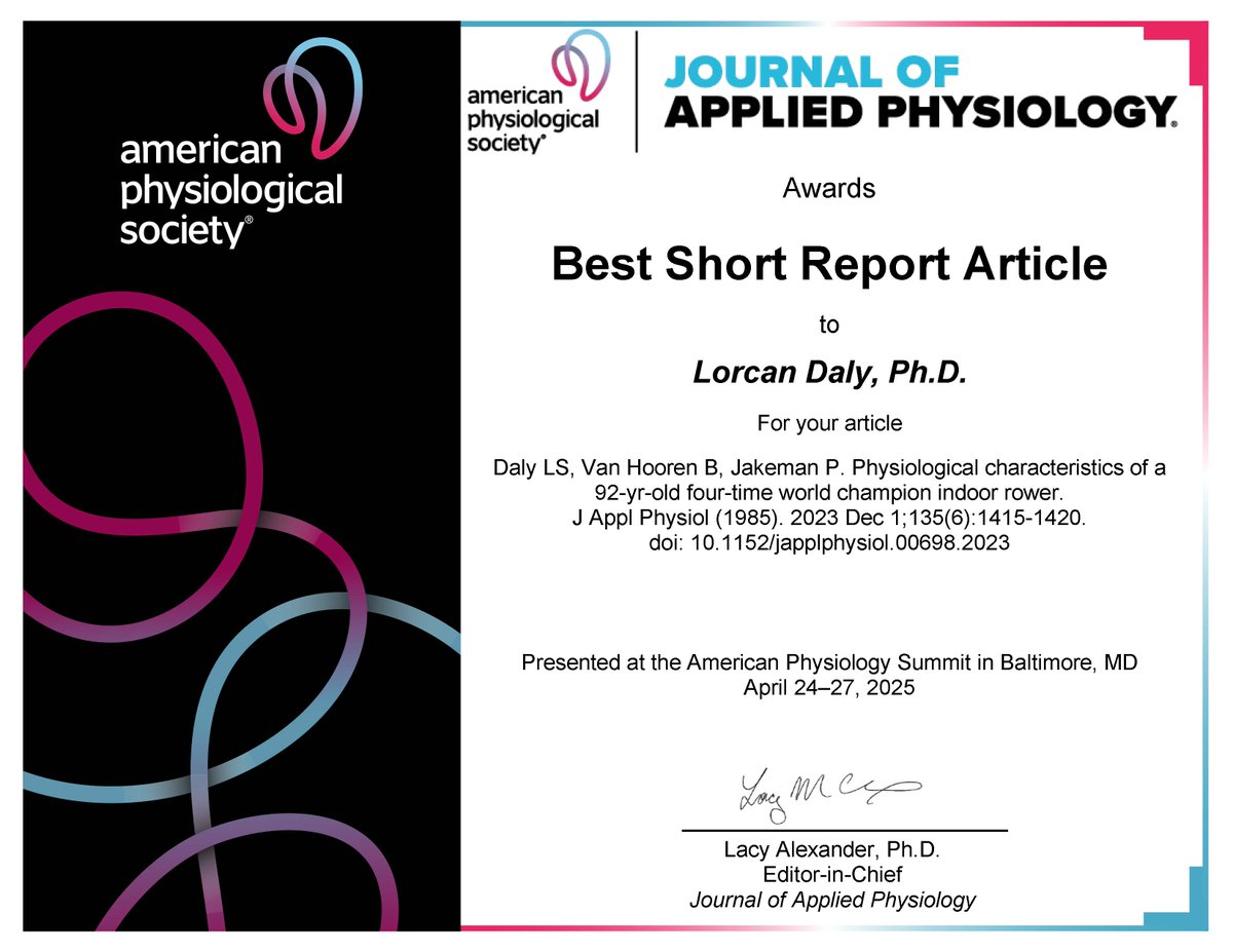 Journal of Applied Physiology (@japplphysiol) on Twitter photo Congrats to the winners of JAPPL's #APS2025 Summit Awards! EIC Lacy Alexander announced Best Research Article (R. Ramírez-Vélez), Best Review Article (A. D’Souza/M. Wageh), Best Short Report (L. Daly) and Best Impact (T. Balshaw) last night at the <a href="/APSEEPSection/">APS EEP Section</a> Mixer. Congrats to the winners of JAPPL's #APS2025 Summit Awards! EIC Lacy Alexander announced Best Research Article (R. Ramírez-Vélez), Best Review Article (A. D’Souza/M. Wageh), Best Short Report (L. Daly) and Best Impact (T. Balshaw) last night at the <a href="/APSEEPSection/">APS EEP Section</a> Mixer.