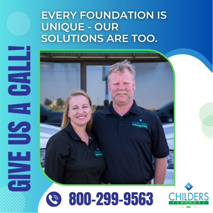 ChildersBrother's tweet photo. Every home deserves a solid foundation! 🏠 Childers Brothers offers a FREE 27-point inspection to identify and solve your foundation issues with personalized solutions. Flexible payments available (WAC).

📞 800-299-9563
🌐 https://t.co/FNWCzRV0nG

#FoundationHealth #SafeHome https://t.co/1tj7GkD83P